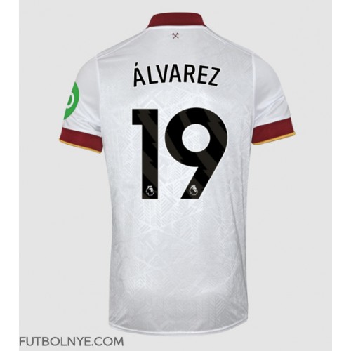 Camiseta West Ham United Edson Alvarez #19 Tercera Equipación 2024-25 manga corta